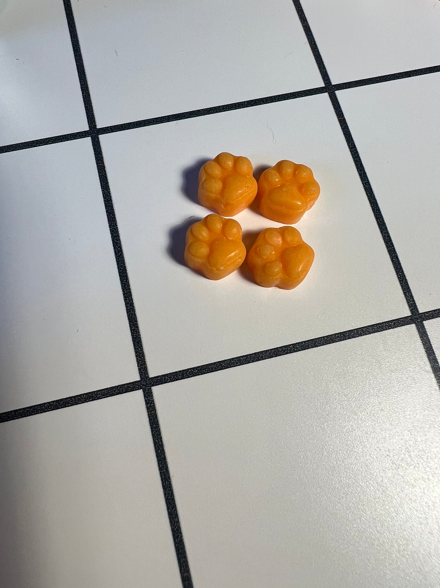 Orange Cat Vibes Toe Beans wax melts